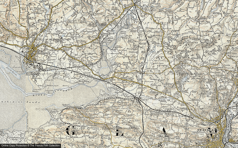 Loughor, 1900-1901