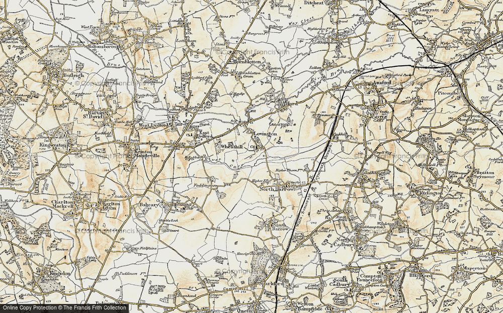 Old Map of Lovington, 1899 in 1899