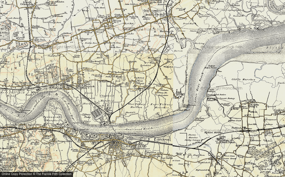 Old Map of Low Street, 1897-1898 in 1897-1898