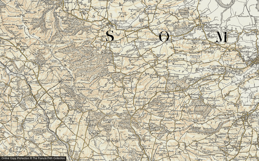 Lower Aisholt, 1898-1900