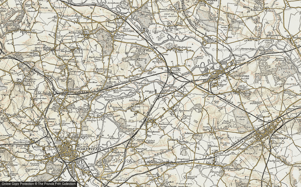 Old Map of Lower Altofts, 1903 in 1903