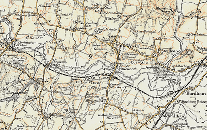 Old map of Lower Fittleworth in 1897-1900