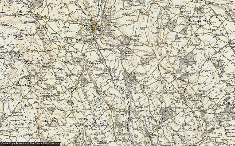 Old Map of Lower Forge, 1902 in 1902