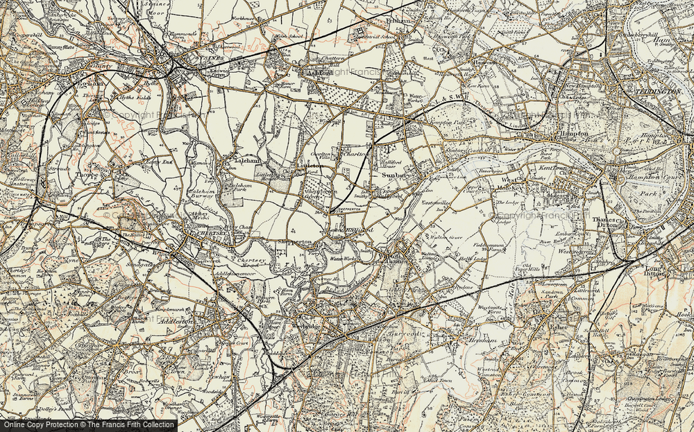 Lower Halliford, 1897-1909