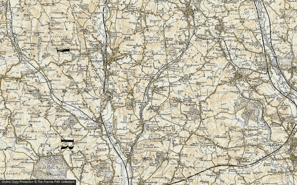 Old Map of Lower Kilburn, 1902-1903 in 1902-1903