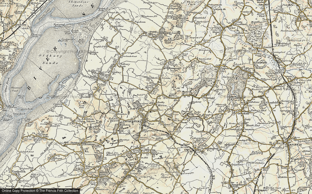 Old Map of Lower Morton, 1899 in 1899