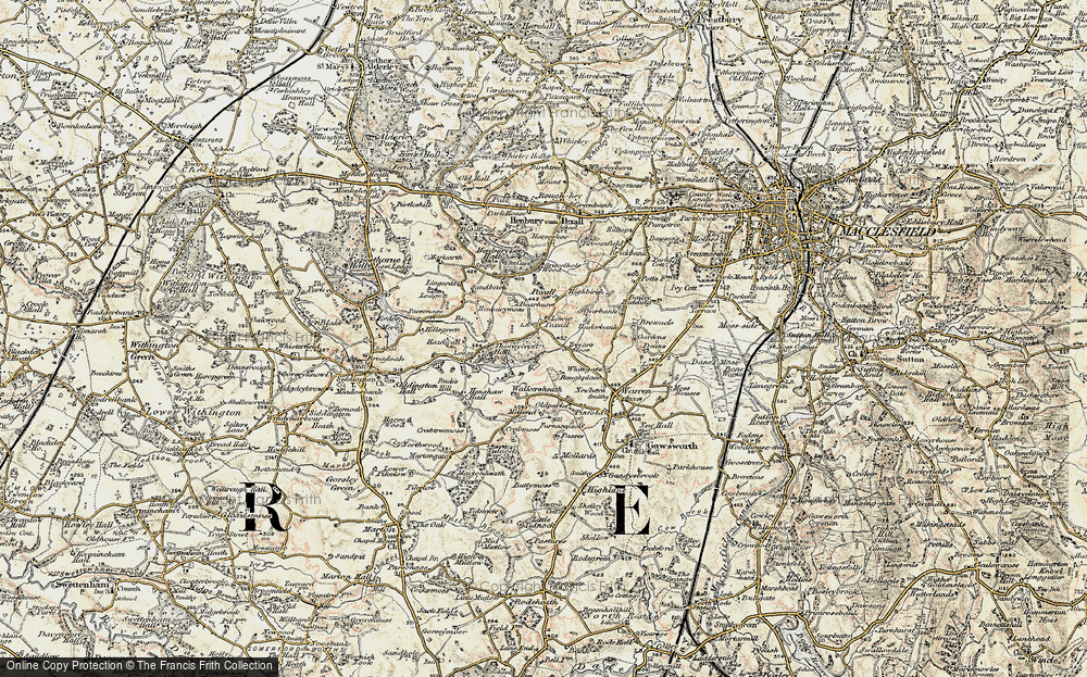 Old Map of Lower Pexhill, 1902-1903 in 1902-1903