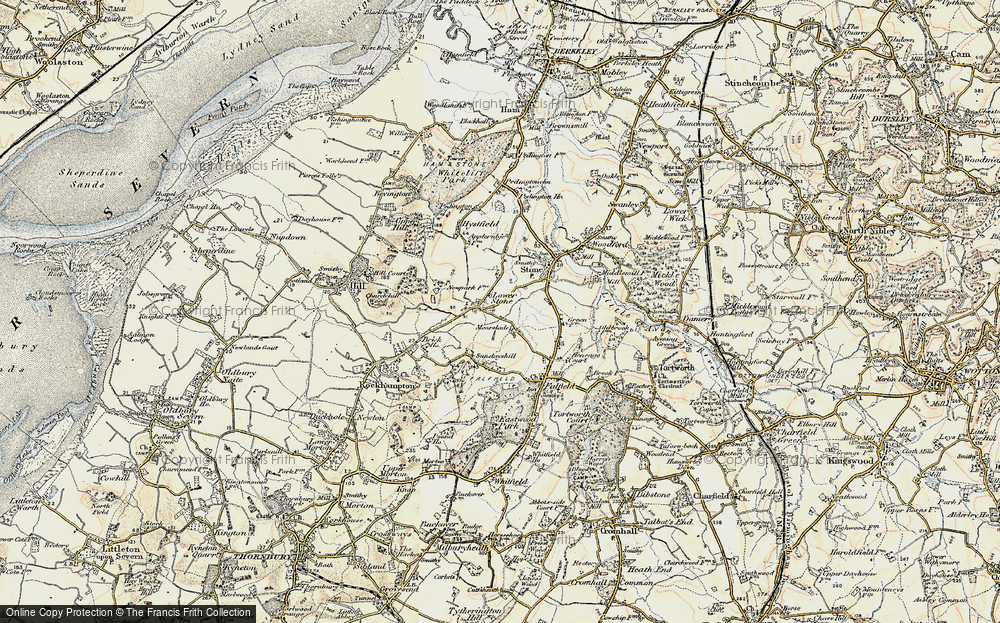 Old Map of Lower Stone, 1899-1900 in 1899-1900