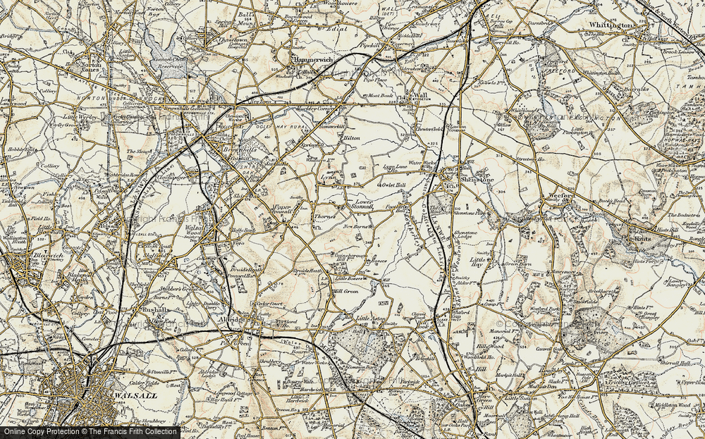 Lower Stonnall, 1902