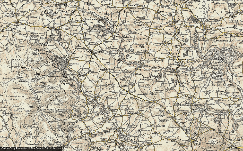 Old Map of Lower Trefrize, 1900 in 1900