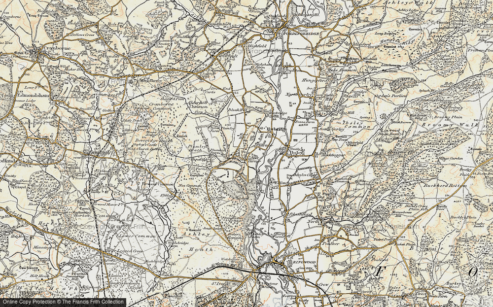 Old Map of Lower Turmer, 1897-1909 in 1897-1909