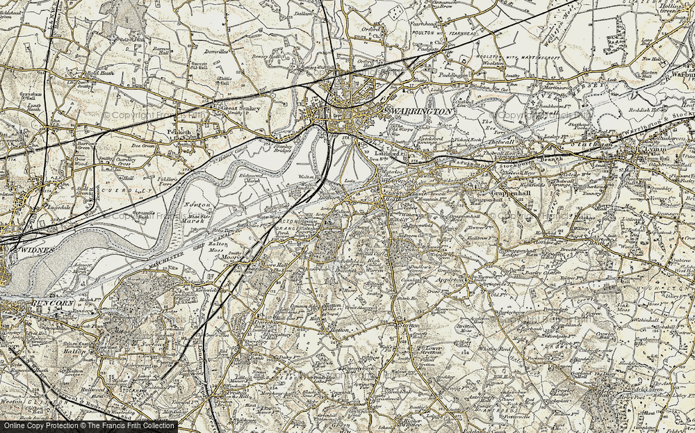 Old Map of Lower Walton, 1902-1903 in 1902-1903