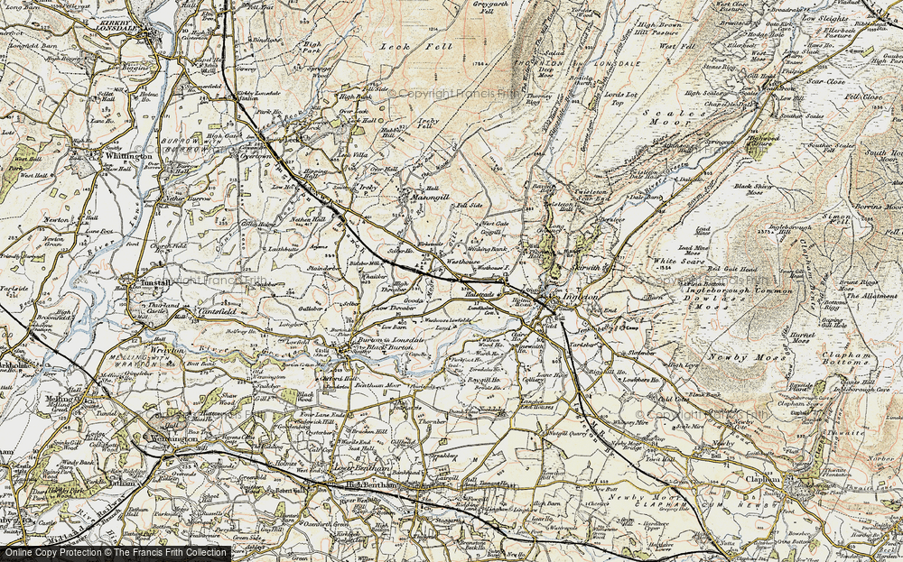 Old Map of Lower Westhouse, 1903-1904 in 1903-1904