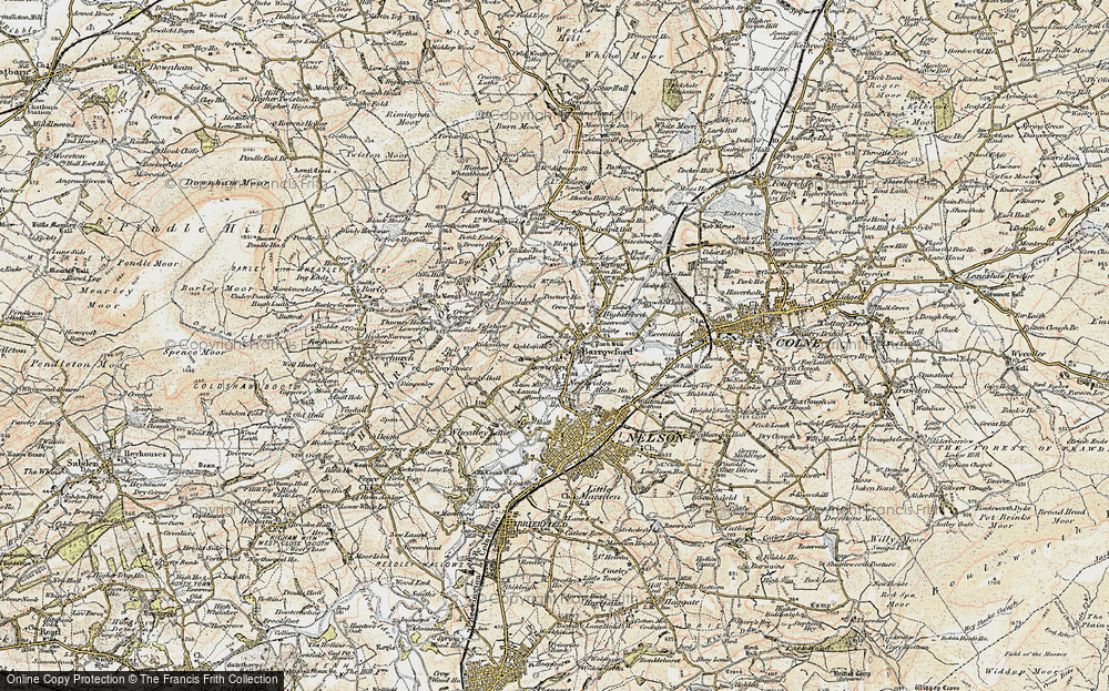 Old Map of Lowerford, 1903-1904 in 1903-1904