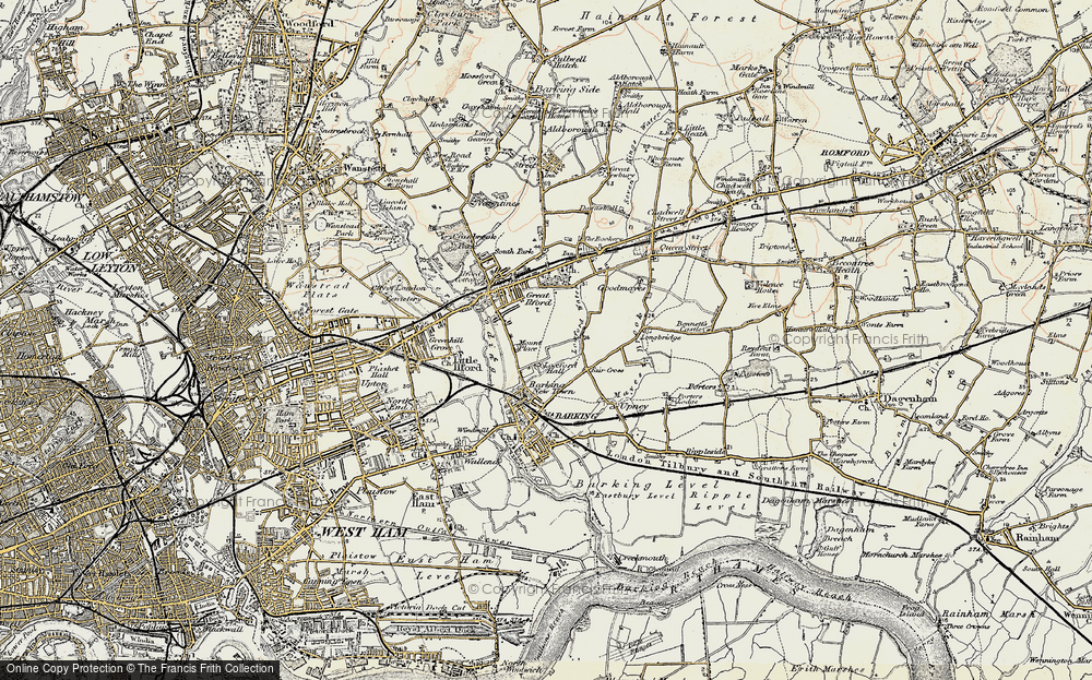 Old Map of Loxford, 1897-1902 in 1897-1902