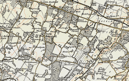 Old map of Loyterton in 1897-1898
