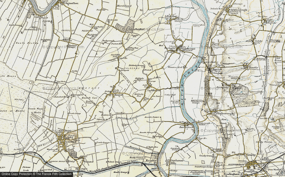 Old Map of Historic Map covering High Bridge in 1903