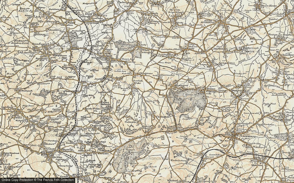 Old Map of Ludney, 1898-1899 in 1898-1899
