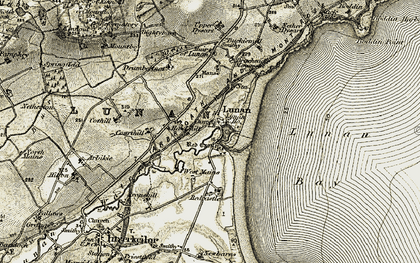 Old map of Lunan in 1907-1908