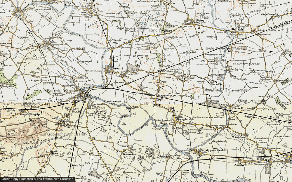 Old Map of Lund, 1903 in 1903