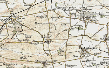 Old map of Lund in 1903