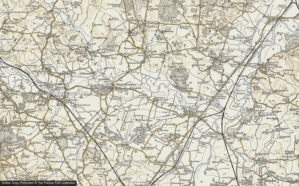 Old Map of Lupin, 1902 in 1902