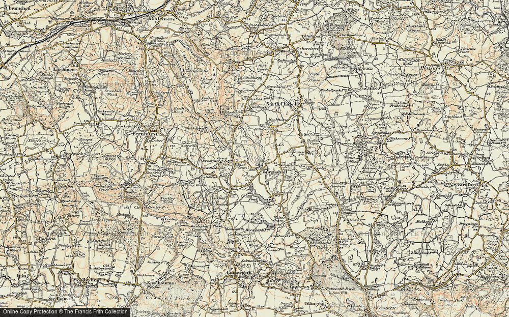 Old Map of Lurgashall, 1897-1900 in 1897-1900