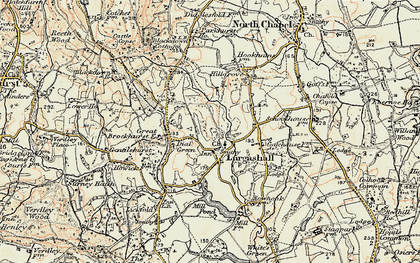 Old map of Lurgashall in 1897-1900