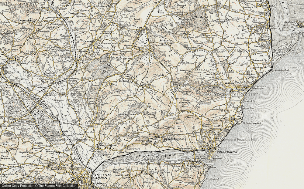 Old Map of Luton, 1899 in 1899