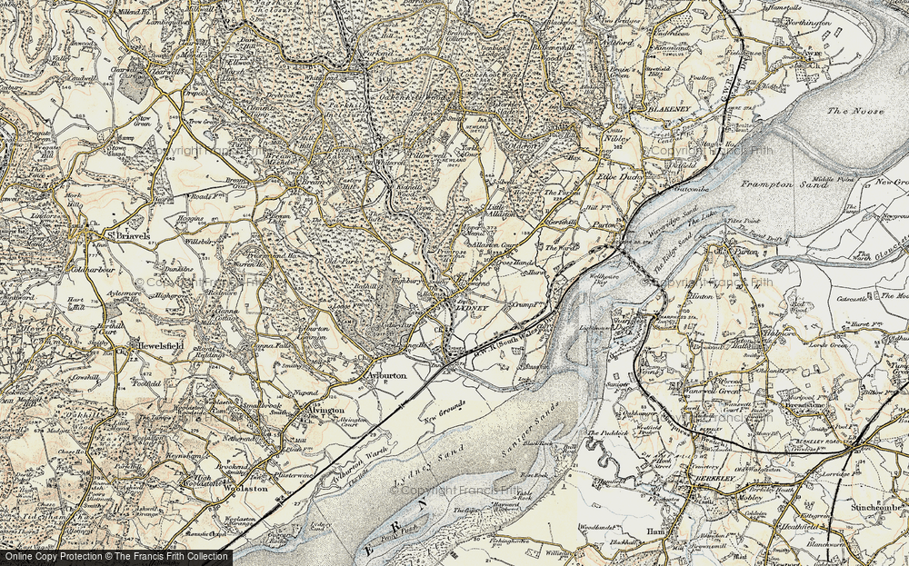 Old Map of Lydney, 1899-1900 in 1899-1900