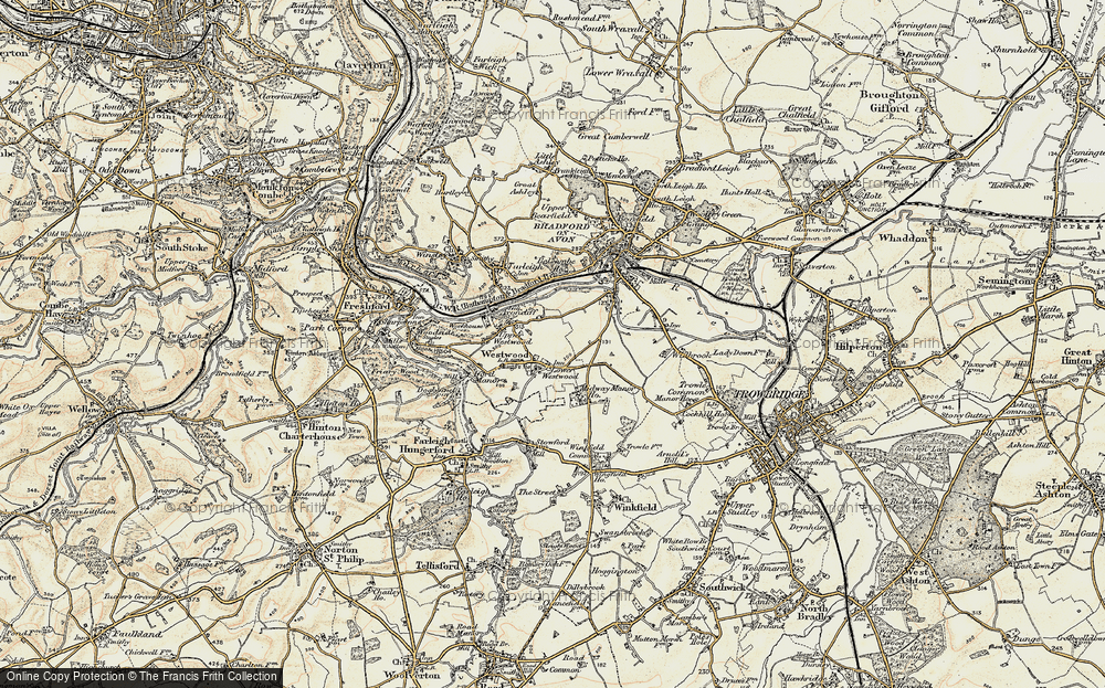 Old Map of Lye Green, 1898-1899 in 1898-1899