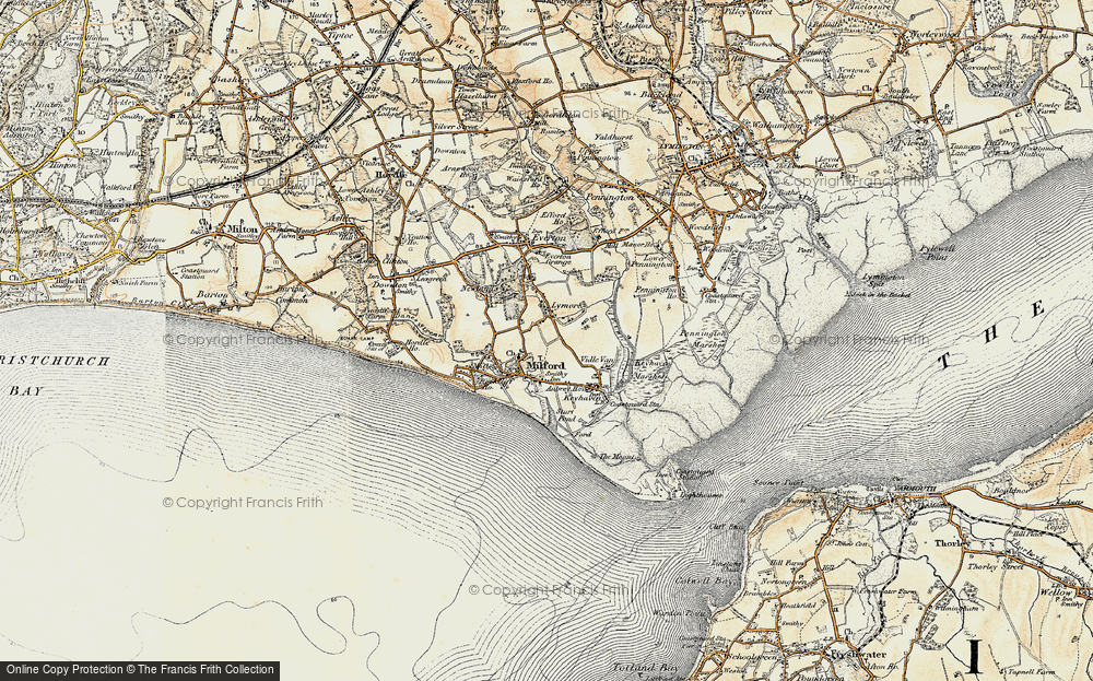 Old Map of Lymore, 1899-1909 in 1899-1909