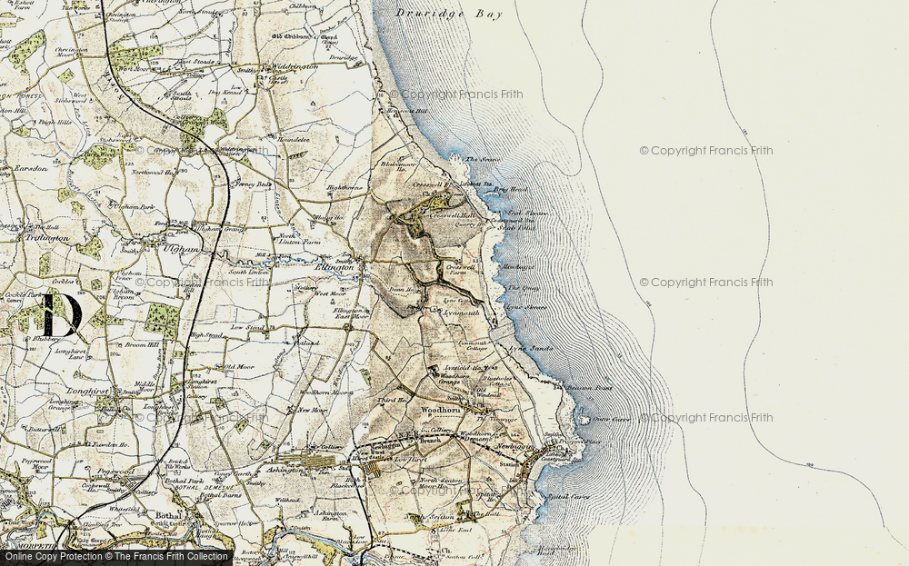 Old Maps of Lynemouth, Northumberland - Francis Frith