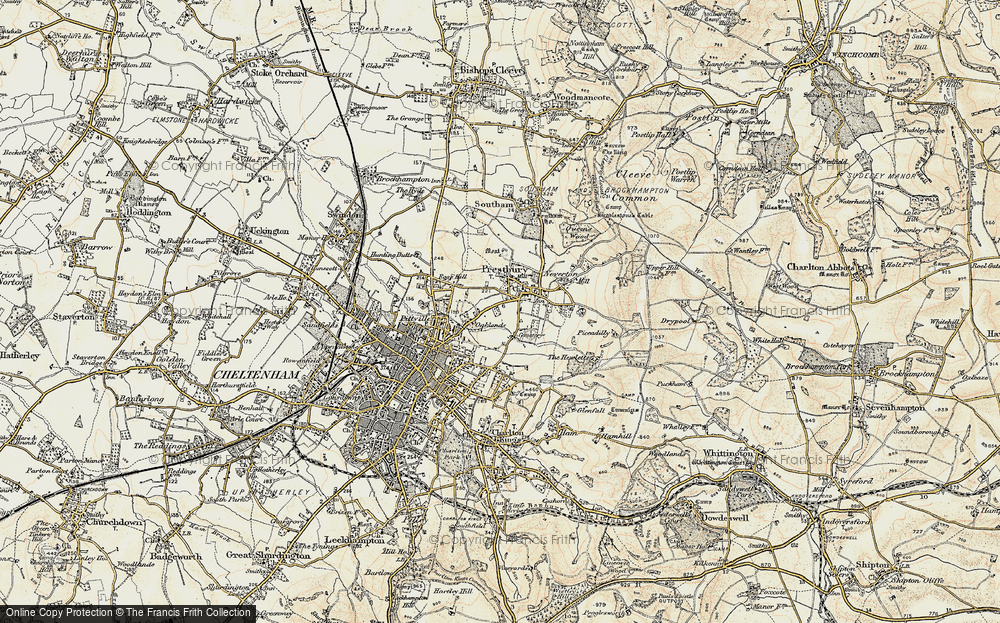 Old Map of Lynworth, 1898-1900 in 1898-1900