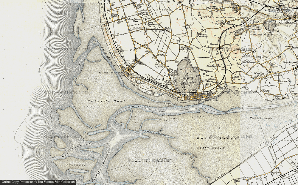 Map of Lytham St Anne's, 1903 - Francis Frith