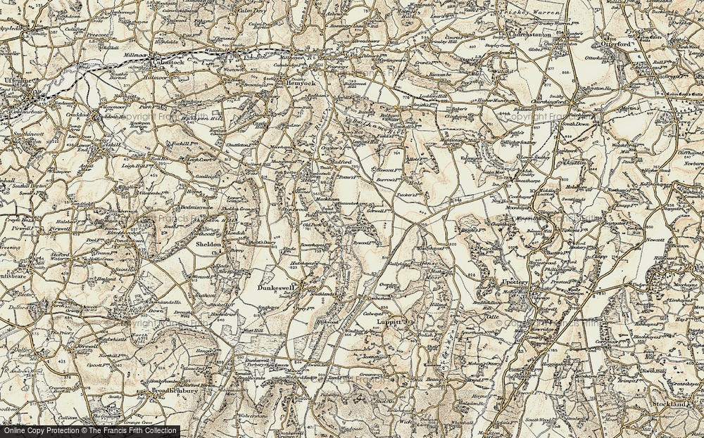Old Map of Mackham, 1898-1900 in 1898-1900