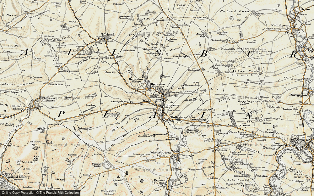 Old Map of Maddington, 1897-1899 in 1897-1899