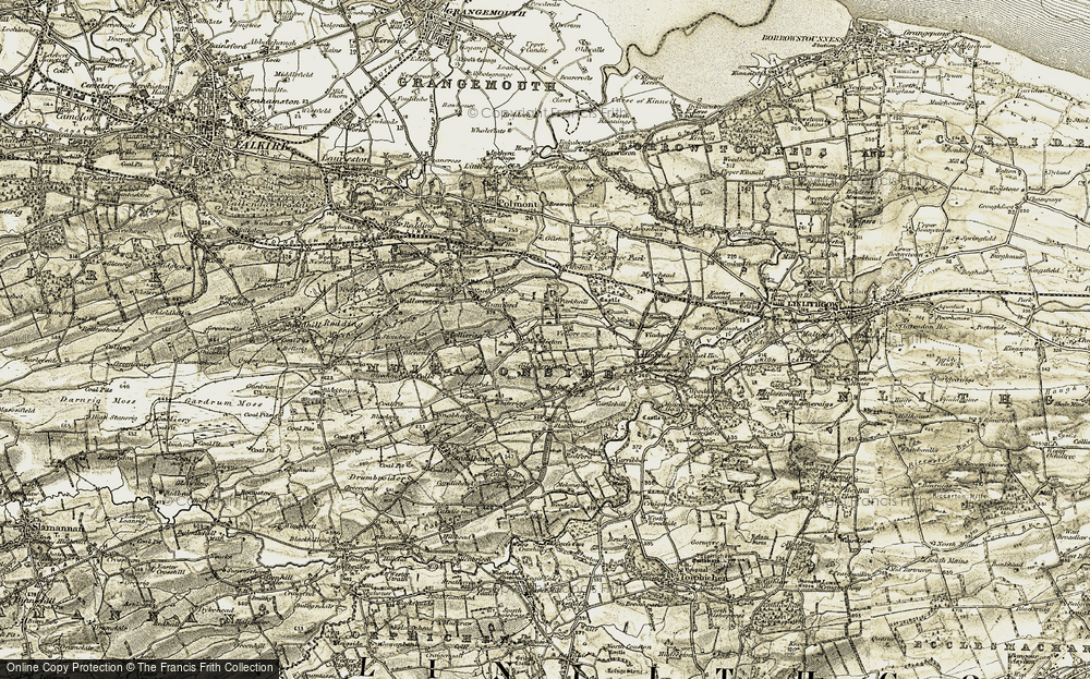 Old Map of Maddiston, 1904-1906 in 1904-1906