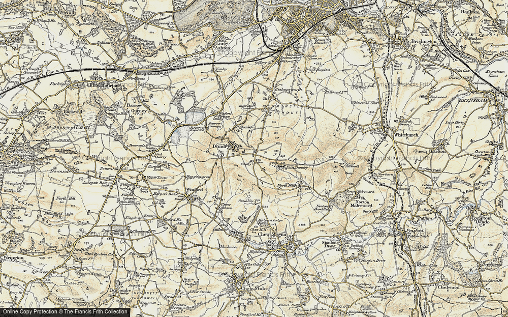 Old Map of Maiden Head, 1899 in 1899