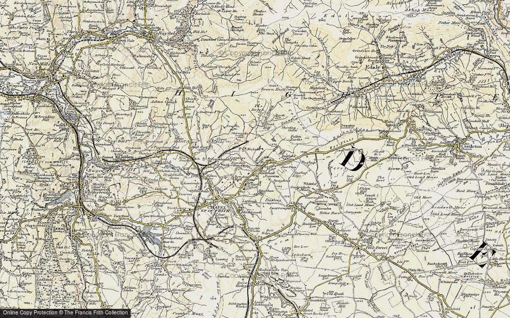 Old Map of Malcoff, 1902-1903 in 1902-1903