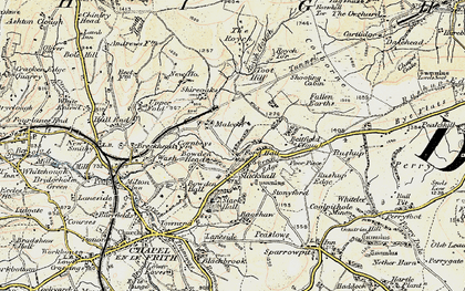 Old map of Malcoff in 1902-1903