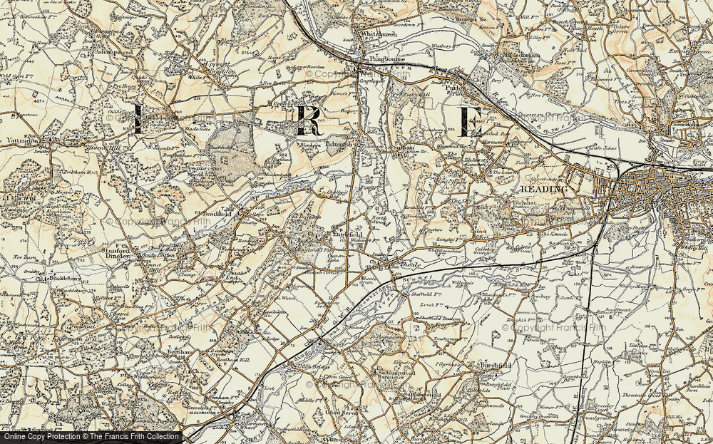 Old Map of Malpas, 1897-1900 in 1897-1900