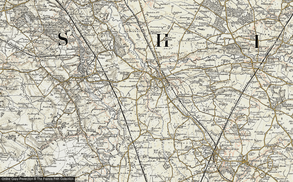 Old Map of Manor Park, 1902-1903 in 1902-1903