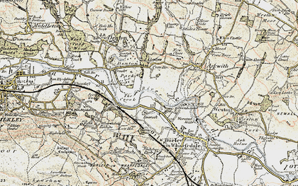 Old map of Manor Park in 1903-1904