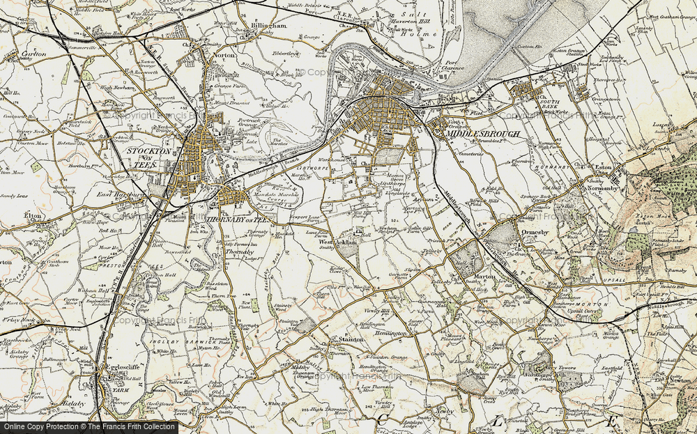 Map Of Acklam Rnc619629 