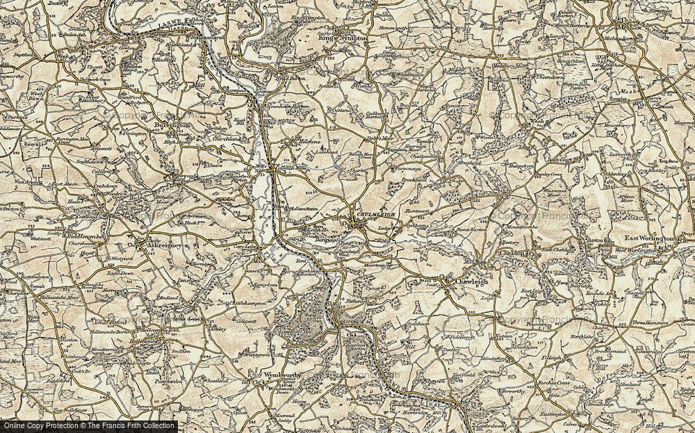 Old Maps of Chulmleigh - Francis Frith