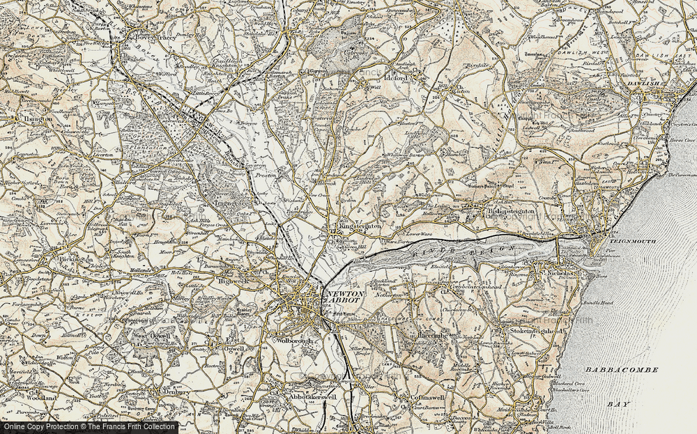 Old Maps Of Kingsteignton - Francis Frith