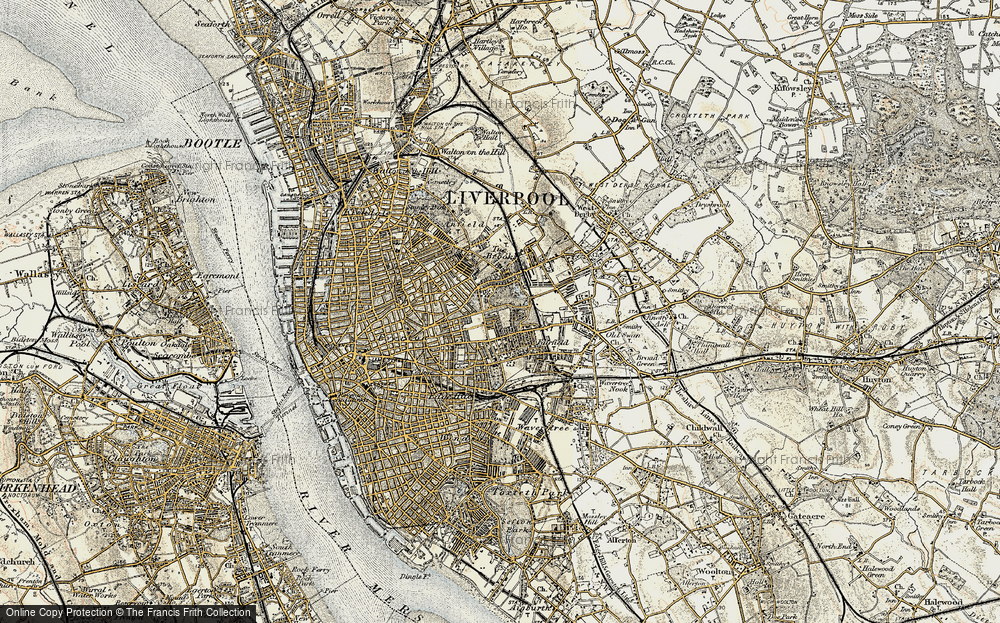 Old Maps of Liverpool - Francis Frith