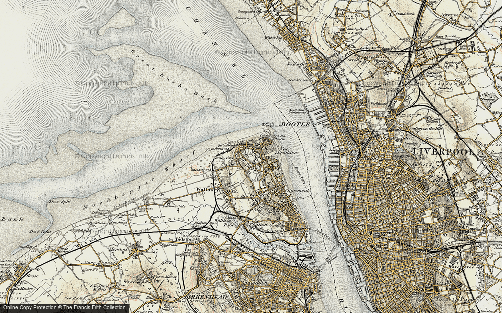 Old Maps of New Brighton - Francis Frith