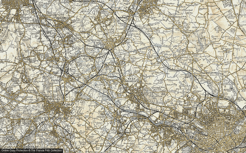 Old Maps Of West Bromwich - Francis Frith